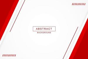 Abstract red business background vector