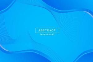 Abstract background with dynamic flowing lines vector