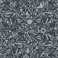 Grey background from tools. A vector illustration