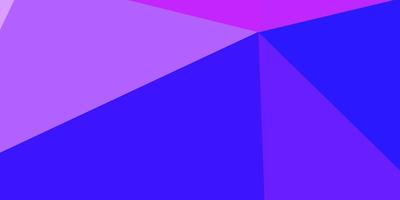 Dark purple vector triangle mosaic template.