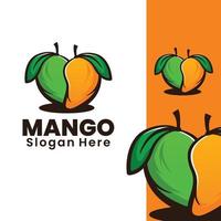 sweet mango art illustration vector