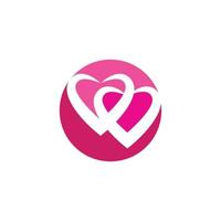 Heart Logo Template vector