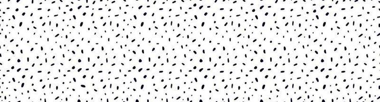 Polka dots or bullet journal texture. Seamless monochrome pattern. Dotted background. Soft abstract geometric pattern. vector