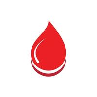 Blood ilustration logo vector