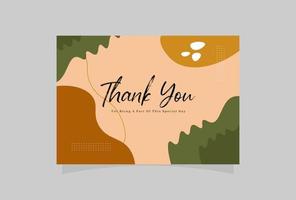 We are getting married thank you card vector