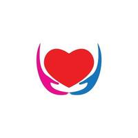 Heart Logo Template vector