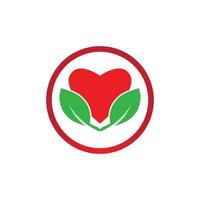 vector de plantilla de logotipo de corazón