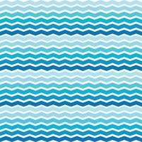Wave seamless pattern. sharp waves with gradient color. Repeat the geometric tile. Vector illustration.