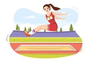 Kids Athlete Run Hurdle Long Jump Sportsman Game Illustration in Obstacle  Running for Web Banner or Landing Page in Cartoon Hand Drawn Templates  17346302 Vector Art at Vecteezy