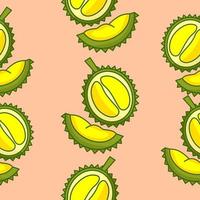 Durian Premium Pattern Vector Illustration