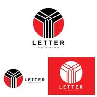 T Letter Logo, Modern Letter Style Vector, Design Suitable For Product Brands With T Letter vector