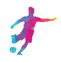 Illustration of Soccer Player, Vector Draw Stock Vector - Illustration of  match, male: 151273086