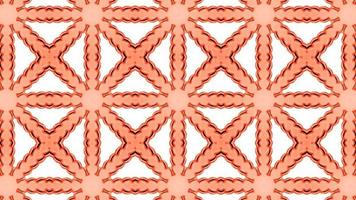 Digital Illustration Red Kaleidoscope Tiles Background photo