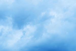 photo of a blue sky with clouds