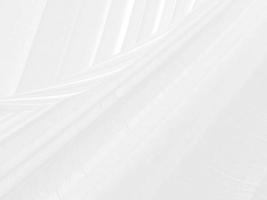 beautiful Clean fashion woven soft fabric abstract smooth curve shape decorative textile white background photo