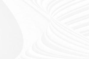 beautiful Clean fashion woven soft fabric abstract smooth curve shape decorative textile white background photo