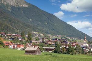 Aldea de fulpmes,stubaital,Tirol, Austria foto