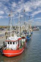 Puerto de accumersiel,Mar del Norte, Frisia Oriental, Alemania foto