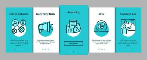 Scrum Agile Elements Vector Onboarding