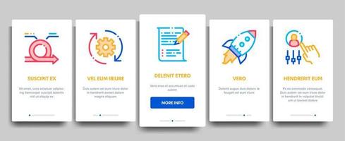 Scrum Agile Elements Vector Onboarding