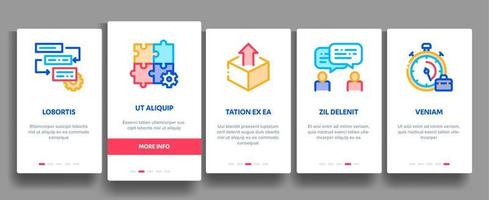 Scrum Agile Elements Vector Onboarding