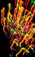 Abstract Christmas light background photo