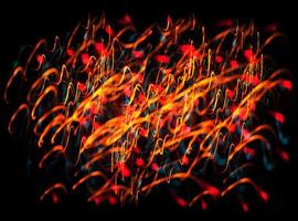 Abstract Christmas light background photo