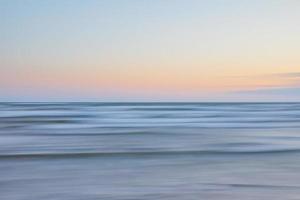 blurred sea landscape photo