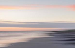 blurred sea landscape photo