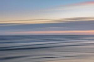 blurred sea landscape photo