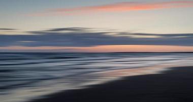 blurred sea landscape photo