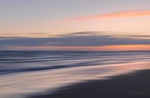blurred sea landscape photo