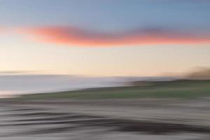 blurred sea landscape photo