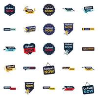 The Upload Now Vector Collection 25 Flexible Designs for Your Next Marketing Campaign