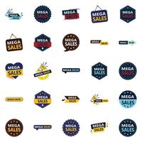 The Mega Sale Vector Collection 25 Versatile Designs for Your Next Promotion