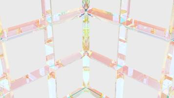 diamond 3d modern wireframe geometric structure background photo