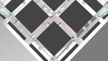 diamond 3d modern wireframe geometric structure background photo