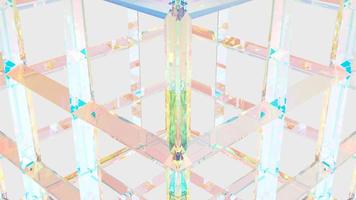 diamond 3d modern wireframe geometric structure background photo