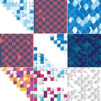 Abstract texture featuring squares suitable for use as a pattern design for banners. posters. flyers. cards. postcards. covers. and brochures vector