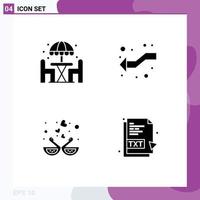 Creative Icons Modern Signs and Symbols of home bird table intersection in love Editable Vector Design Elements