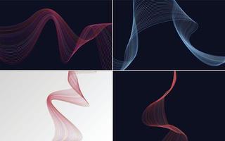 Use this pack of vector backgrounds for a trendy presentation. flyer. or brochure