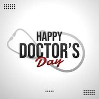 international doctors day-Vector illustration. For a poster and banner vector