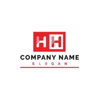 HH Letter Logo Design vector