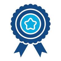 Best Practice Glyph Two Color Icon vector