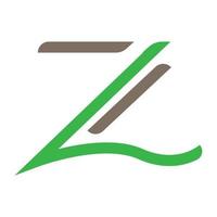 letter z icon illustration vector