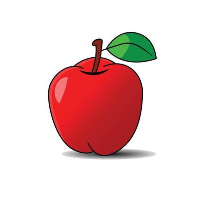 Free apple fruit - Vector Art
