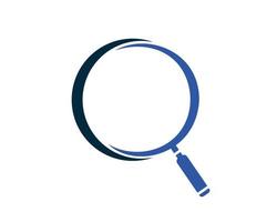 Magnifying Glass Icon Design vector