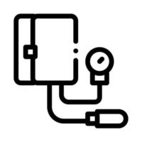 device for measuring pressure tonometer icon vector illustration