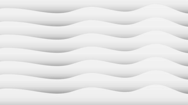 Vector illustration abstract white and grey patter seamless curve shell gradient color 3d shape motion