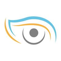 diseño de logotipo de icono de ojo vector